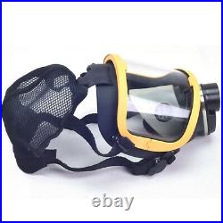 Electric Full Face Gas Mask Constant Flow Supplied Air Fed Fed Chemicals Safety