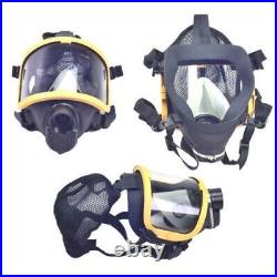 Electric Full Face Gas Mask Respirator Air Fed Safety Protection NEW