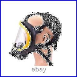 Electric Full Face Gas Mask Respirator Constant Flow Air Supply System
