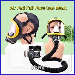 Gas Mask Respirator | Electric Full Face Gas Mask Respirator System ...
