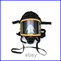 Electric Supplied Air Fed Flow System Device Full Face Gas Mask Flow Respirator