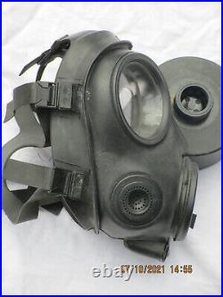 Engliasche Gasmaske S10 Respirator, AVON UK, 1992, Size 3 (Medium) Fetisch, Rubber