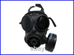 Ex Police Avon S10 Gas Mask Respirator With Dark Lenses, Special Forces SAS Used