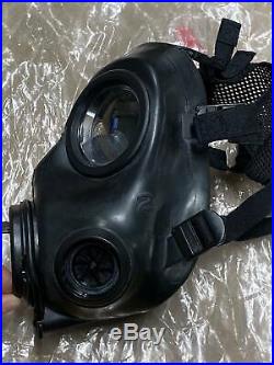 FM12 Respirator AVON NBC Gas Mask SIZE 2 Dual-Port
