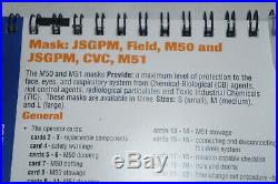 FULL KIT + Filters M50 Gas Mask Respirator Small M50 FM53 M51 JSGPM CVC