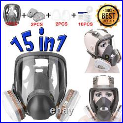 Facepiece Respirator Painting Spraying 6800 Full Face Gas Mask Chemical Safety