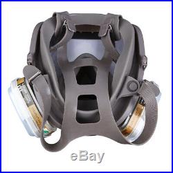 Facepiece Spray Painting Chemical Industrial Fire Fighting Military Gas Mask