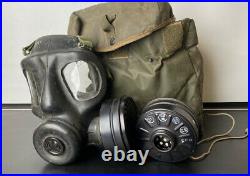 Falklands Gas Mask S6 Respirator + Filter + Haversack Bag