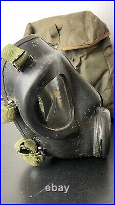 Falklands Gas Mask S6 Respirator + Filter + Haversack Bag