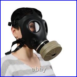 Family Gas Mask Respirator Kit Adult Full Face + Child Powered Hood + Filters