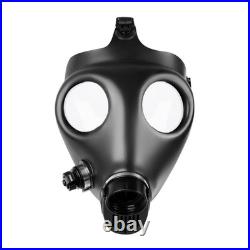 Family Gas Mask Respirator Kit Adult Full Face + Child Powered Hood + Filters