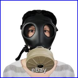 Family Gas Mask Respirator Kit Adult Full Face + Child Powered Hood + Filters