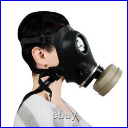 Family Gas Mask Respirator Kit Adult Full Face + Child Powered Hood + Filters