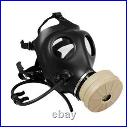 Family Gas Mask Respirator Kit Adult Full Face + Child Powered Hood + Filters Family Gas Mask Respirator Kit Adult Full Face + Child Powered Hood + Filters