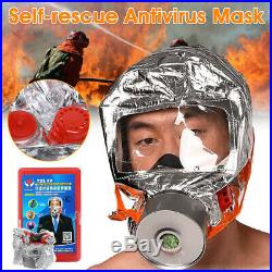 Filter Respiratory Protective Escape Hood Safety Self-rescue Anti-virus Gas Mask