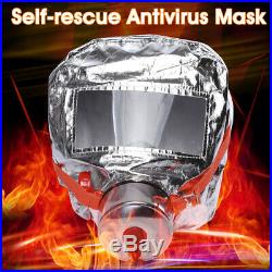 Filter Respiratory Protective Escape Hood Safety Self-rescue Anti-virus Gas Mask