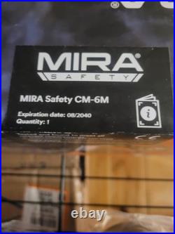 Filters Included! MIRA Safety CM-6M Tactical Gas Mask WithCanteen & two filters