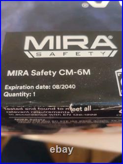 Filters Included! MIRA Safety CM-6M Tactical Gas Mask WithCanteen & two filters