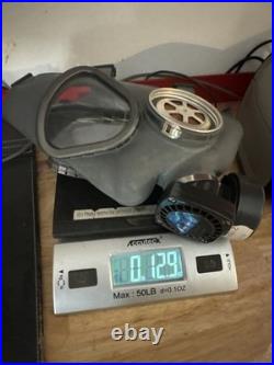 Finnish Gas Mask with 40mm Sealed Filter Face Respirator Miltary Army Airsoft NBC