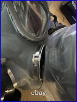 Finnish Gas Mask with 40mm Sealed Filter Face Respirator Miltary Army Airsoft NBC