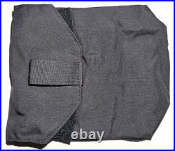 FirstSpear gas mask pouch Black MOLLE pro respirator pocket side flap carrier