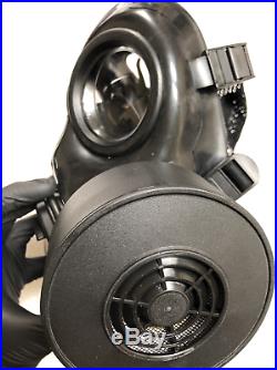 Fm-12 fm12 small gas mask respirator dual port pouch 2024 cbrn filter