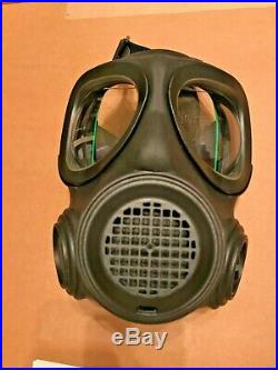 Forsheda A4 40mm Respirator Gas Mask Size 2 (M), 2x Scott P3 Filters 01/2028