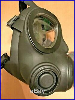 Forsheda A4 40mm Respirator Gas Mask Size 2 (M), 2x Scott P3 Filters 01/2028