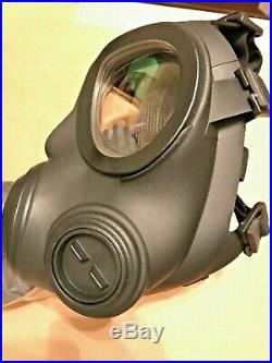 Forsheda A4 40mm Respirator Gas Mask Size 2 (M) New, Old Stock + Green Frame