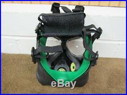 Forsheda F2 A4 Gas Mask Respirator NBC Rated Made in Sweden Size 2