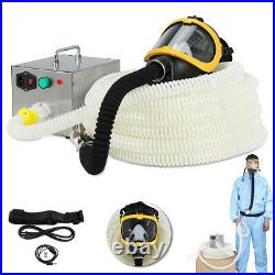 Fresh Air Respirator System Full Face Gas Mask Constant Flow Airline Supplied US