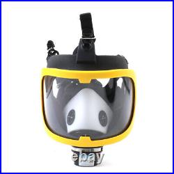 Full Face Air Fed Safety Gas Mask Electric Constant Flow Supplied Respirator110V