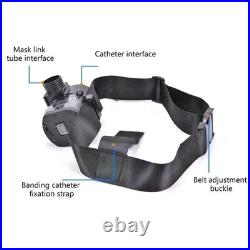 Full Face Electric Air Respirator Portable Supplied Mask For Spraying Chemical