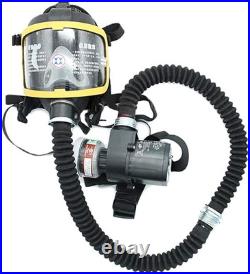 Full Face Gas Mask, Electric Constant Flow Supplied Air Respirator, 2-Gear Ad