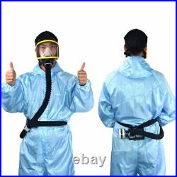 Full Face Gas Mask Flow Respirator Electric Supplied Air Fed Constant Facepiece