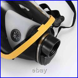 Full Face Gas Mask Flow Respirator Electric Supplied Air Fed Flow AIR INTAKE USA