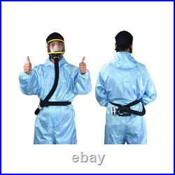 Full Face Gas Mask Flow Respirator Electric Supplied Air Fed Flow System