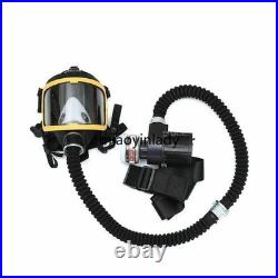 Full Face Gas Mask Flow Respirator Electric Supplied Air Fed Flow System Device