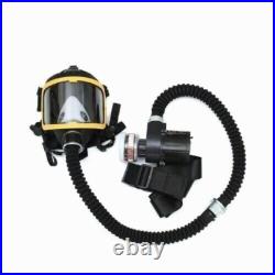Full Face Gas Mask Flow Respirator Electric Supplied Air Fed Flow System Device