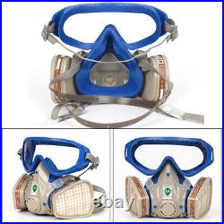 Full Face Gas Mask Painting Spraying Respirator Facepiece Reusable Respirator US