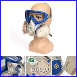 Full Face Gas Mask Painting Spraying Respirator Facepiece Reusable Respirator US