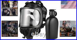 Full Face Gas Mask Respirator with Drinking System and CBRN Certification