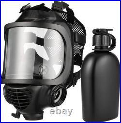 Full Face Gas Mask Respirator with Drinking System and CBRN Certification