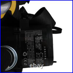 Full Face Gas Mask Safety Facepiece Respirator for Filter Many Harmful Gases NEW