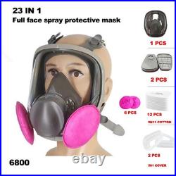 Full Face Gas Mask Spray Protective Mask Industrial Respirator New Type Gas Mask
