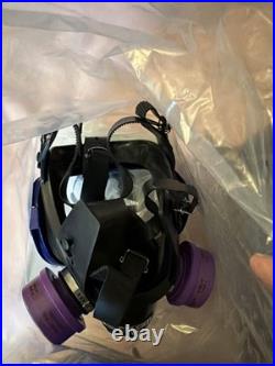 Full Face Gas Mask X-pore 5500 with Replacement Filters for Respirator
