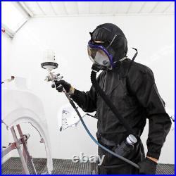 Full Face Gas Portable Electric Respirator Supplied Air Paint Spraying Chemical