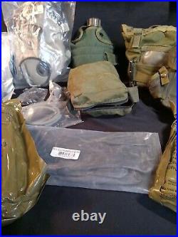 Full Face Military M10M NBC Gas Mask Respirator MOPP CBRN Lot Plus