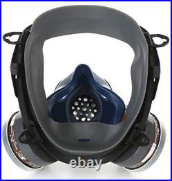 Full Face Respirator Gas Mask Activated Carbon Filter Organic Vapor Chemical