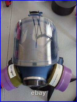 Full-Face Respirator Gasmask Kit Dentec Safety 130M
